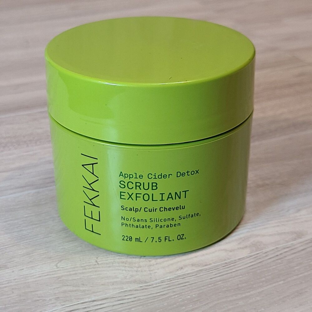 Fekkai Apple Cider Detox Scalp Scrub Exfoliant Hair Clarifying 7.5 oz 228ml New